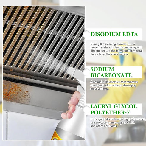 Holyarm etc2PCS Kitchen Foam Cleaner,Stubborn Stains Cleaner,Powerful Clean Kitchen Oil Stains,All Purpose Cleaner