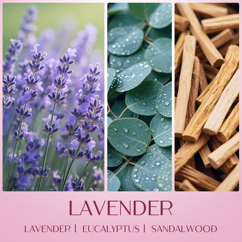 Set 2 Pack Scented Candles for Women, Soy Candles for Home Scented, Candle Gift with Lavender & Vanilla Scents