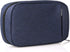 patu Handy Beauty Stuff Carry Case, Makeup Cosmetic Bag, Women Facial Cleanser Skincare Kit Pouch, Indigo