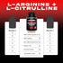 L Arginine L Citrulline Supplement 3000mg - 240 Capsules, Nitric Oxide Pills for Men, Gluten Free, Non-GMO, Vegan