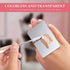 Makeup Mixing Palette, Stainless Steel Foundation Palette with Spatula for Professional Cosmetic Mixing