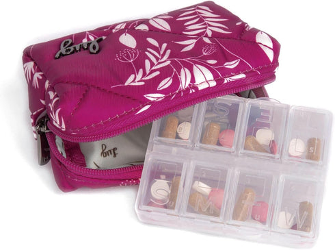 Wildlife Black Mini Pill Organizer by Choo Choo
