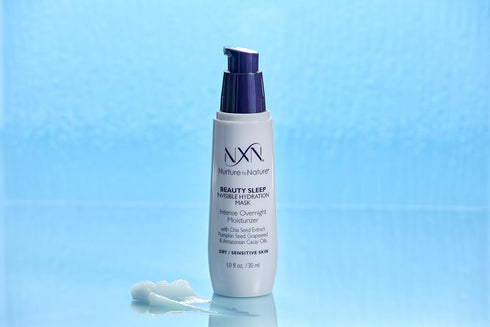 NXN Beauty Sleep Invisible Overnight Moisturizer - Super Hydrating Face Mask for Dry/Sensitive Skin, 1 Fl Oz