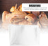 HOODANCOS 100 Sets 27x35+6 Cm Gusseted Packaging Bakery Bread Bags Plastic Airtight Bread Pouches Self-sealing