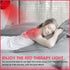 Red Light Therapy Lamp-54W 18 LED Infrared Device with Adjustable Socket Clamp, 660nm Red and 850nm Near Infrared