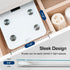 Active Era Digital Bathroom Bluetooth Scales - Weight and Body Fat Scale, Calculates BMI, White