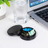 Metal Pill Case 3 Compartment, Waterproof Pocket Purse Pill Box, Portable Daily Pill Holder for Vitamins Medication