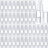 Yaomiao 50 Pcs Airless Pump Bottle - 0.5 oz 15 ml Plastic Cosmetic Lotion Dispenser