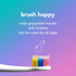Pack 6 Pack Hello Soft Kids Toothbrushes, Unicorn Toothbrush with Wide Handles, Made for Kids of All Ages, BPA-Free