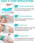 quiheat Waterproof Leg Cast Cover for Showering, Reusable Shower Sleeve for Upper Leg After Surgery, Watertight