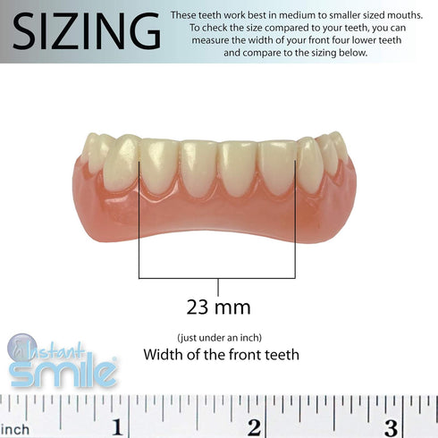 Billy-Bob Instant Smile Teeth Lower Veneer