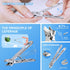 Toenail Clippers for Seniors, Thick Ingrown Toenails Set for Men Women, Heavy Duty Pedicure Tools