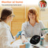 Blood Pressure Monitor, Automatic Upper Arm Cuff, 9"-21" Adjustable, Dual User 240 Set Memory, Digital BP Machine