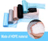 4 Gallon Bathroom Trash Bags, 15 Rolls, 300 Counts Small HANDLES Garbage Bags for Office Bathroom Waste Bin