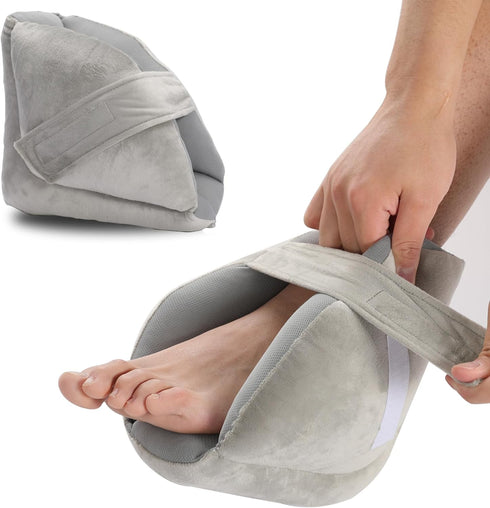 Fanwer Heel Protectors for Pressure Sores, Foot Support Pillow, Heel Cushions for Heel Pain Relief, Bedsores, 1 Pcs,