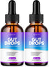 Syvor (2 Pack) Gut Drops, Official Gut Drops Liquid Supplement Advanced All Natural
