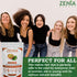 Zenia 100% Pure & Natural Henna Powder, 100 grams (3.5 oz), Orange-Red Hair Color, No Chemicals