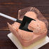 LJJCSFF 20 PCS Black Shovel Spoons Dessert Mini Pudding Spoons Plastic Shovel Spoons Disposable Tiny Shovel Spoon