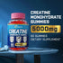 Creatine Monohydrate Gummies - 5g Per Serving, Chewable Creatine for Men & Women, Taurine & B6, Organic