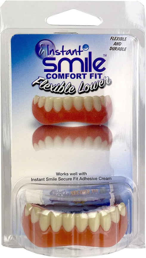 Instant Smile Comfort Fit Flexible Lower Teeth