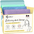 Evridwear Exfoliating Bath Sponge, Daily Skincare Body Scrubbers with Strap, 3 Count Value Pack