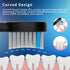 Toothbrush Replacement Heads, 6 Pcs Compatible with Waterpik Sonic Fusion SF01 SF02 / Sonic Fusion 2.0 SF03 SF04, Black