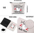 G2TUP Arctic Foxes Gift Makeup Bag - Arctic Foxes Lover Cosmetic Bag, Zipper Travel Bag