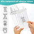 Laundry Detergent Dispenser-2 Pack, 61 oz Detergent Dispenser with 4 Removable Labels, Laundry Soap Dispenser for Laundry Room Organization and Storage, BPA Free & PET Plastic Clear by Bikkii