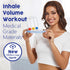 Lung Exerciser Device, Breathing Exercise Device for Lungs, Upgraded Capacity 1900cc/sec, Improves Lung Function