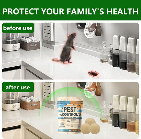 Pest Control Pouches - Mouse Repellents, Peppermint Oil Mice Repellent, Rat Deterrent, 10 Pack