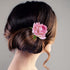 Mobestech 6Pcs Handmade Rose Flower Hair U Shaped Bobby Fork Picks, Decorative Hair Clips for Women Wedding & Bridal