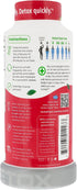 Herbal Clean QCarbo16 Premium Detox Drink, Tropical Flavor, 16 Fl Oz