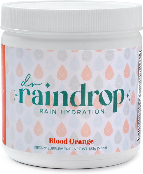 Electrolytes Powder, Blood Orange Flavor, No Added Sugar Hydration Drink Mix, GMO Free, Sports Rehydration