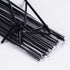 200 Pcs Individually Packaged Black Plastic Extra Long Flexible Disposable Drinking Straws (10.2" long, 0.23" diameter)