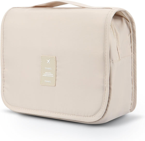 Mossio Large Hanging Toiletry Bag - Makeup Travel Organizer for Men & Women with Sturdy Hook
