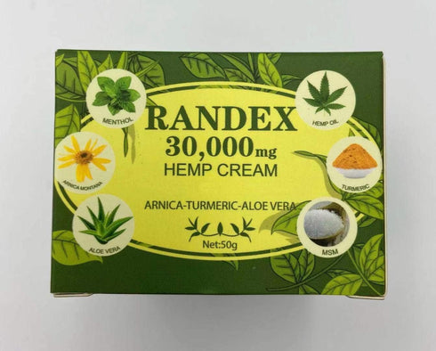 30000MG Organic Hemp Cream, Natural for Sore Muscles, Stiff Joints, and Aching Knees, Shoulders, or Body, Extra Strength