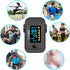 Santamedical Dual Color OLED Fingertip Pulse Oximeter Blood Oxygen Saturation Monitor (SpO2) with Case, Batteries,