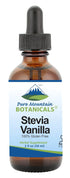Vanilla Stevia Liquid Drops, Natural Sweet Vanilla Flavor, Alcohol Free & Kosher, 2oz Glass Bottle