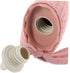 U Shape Neck Hot Water Bag with Plush Cover Safe Silica Gel Heating Pad for Neck and Shoulder Relief Wide Mouth Travel