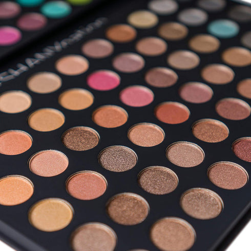 SHANY Ultimate Fusion - 120 Color Highly Pigmented Makeup Palette, Long Lasting Blendable Natural Colors