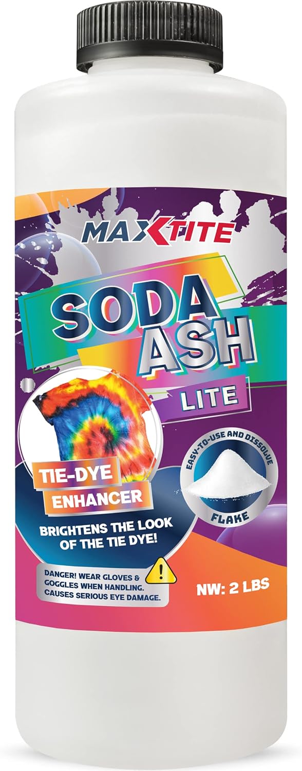 MAXTITE Soda Ash Lite (2 lbs) - 100% Pure Sodium Carbonate - Washing