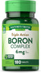 Nature's Truth Triple Action Boron Complex, 6mg, 180 Count, Non-GMO & Gluten Free Mineral Support