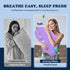 MIMCAT Cloud Contour Memory Foam Pillow Ergonomic Design for Sleeping Comfortably and Reducing Snoring Neck