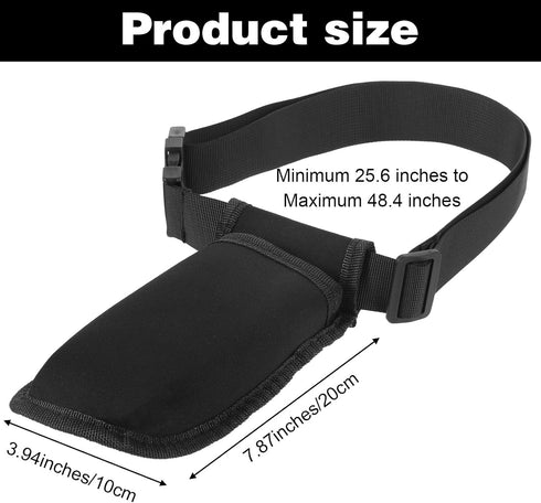 Xinjoduz Professional Massage Therapist Holsters with Adjustable Belt, Single Massage Bottle Bag Portable Lotion Oil