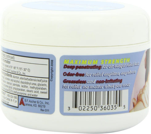 Mobisyl Pain Relieving Creme with Soothing Aloe Vera, 8 Ounce Jar