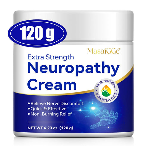Linizanjiiy Neuropathy Nerve Relief Cream, Neuropathy Relief Cream Extra Strength for Feet, Hands,Toes
