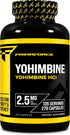 PrimaForce Yohimbine HCl 2.5mg, 270 Capsules - Premium Performance Boosting Supplement, Non-GMO, Gluten Free