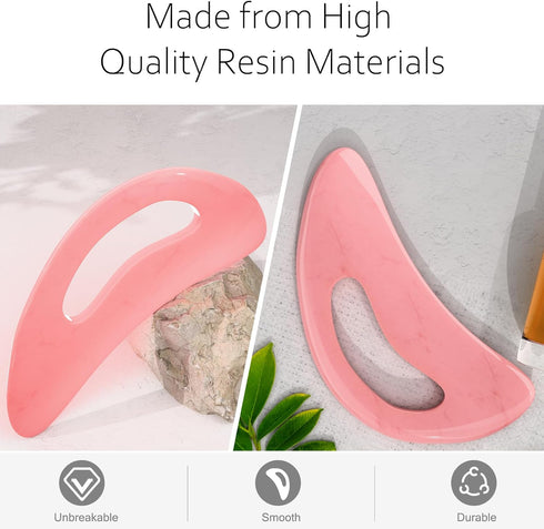 AICNLY Large Gua Sha Massage Tool - Lymphatic Drainage Massager for Body Sculpting and Anti Cellulite