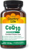 Country Life Simply CoQ10, 100mg, 120 Softgels, Supports Heart Function