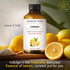 MAJESTIC PURE 100% Pure Lemon Essential Oil - 4 Fl Oz for Hair Care, Skin, Aromatherapy